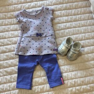 American Girl Purple and Silver Doll Outfit